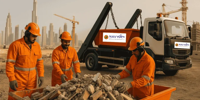 Dubai’s Construction Waste Challenge: How Navyom’s AI System Delivers 85%+ Recycling Results