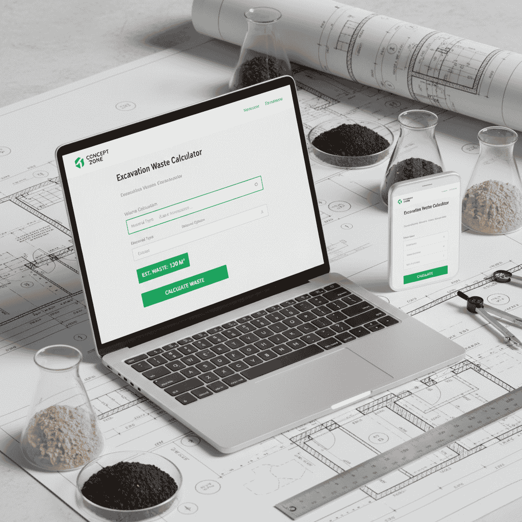 Concept Zone’s Excavation Waste Calculator
