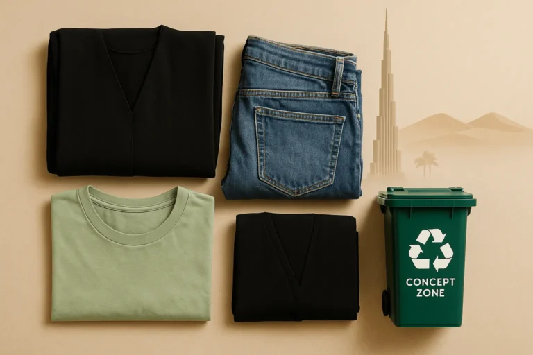 How to Recycle Old Clothes, Shoes & Fabrics Responsibly in the UAE | Concept Zone’s Green Guide