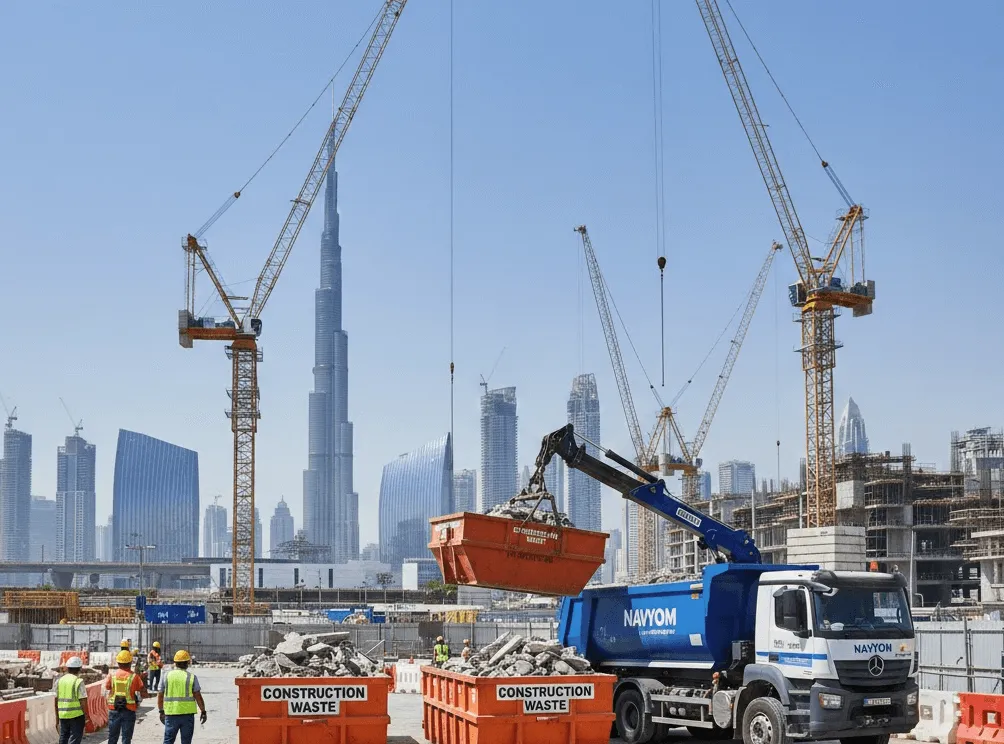 How to Avoid Construction Waste Fines in Dubai