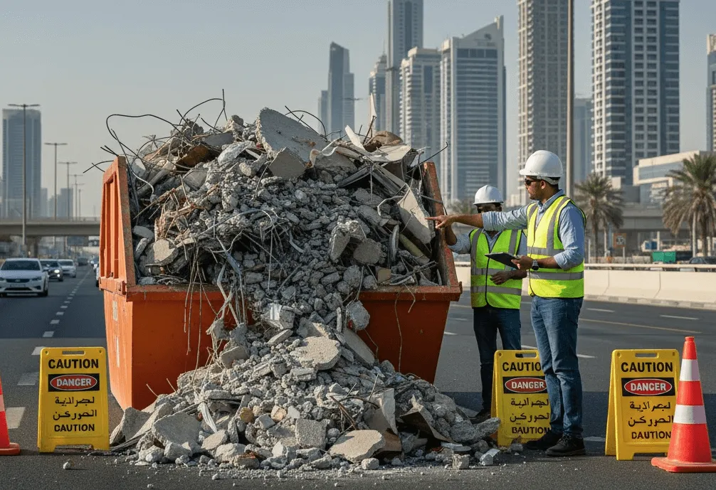 How to Avoid Construction Waste Fines in Dubai