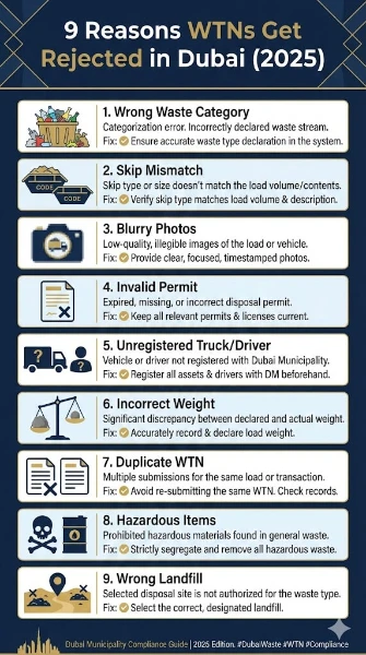 WTN Rejected in Dubai