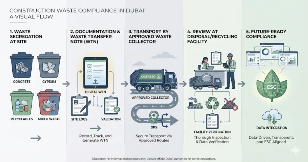 AI-Driven Construction Waste Compliance in Dubai