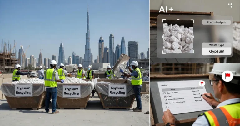 Gypsum Waste Disposal in Dubai