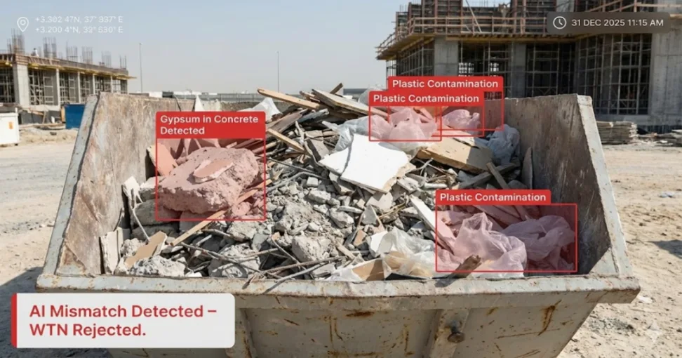 AI Waste Inspections in Dubai (2026): How DM Uses Images, GPS & Data to Approve or Reject Your Waste