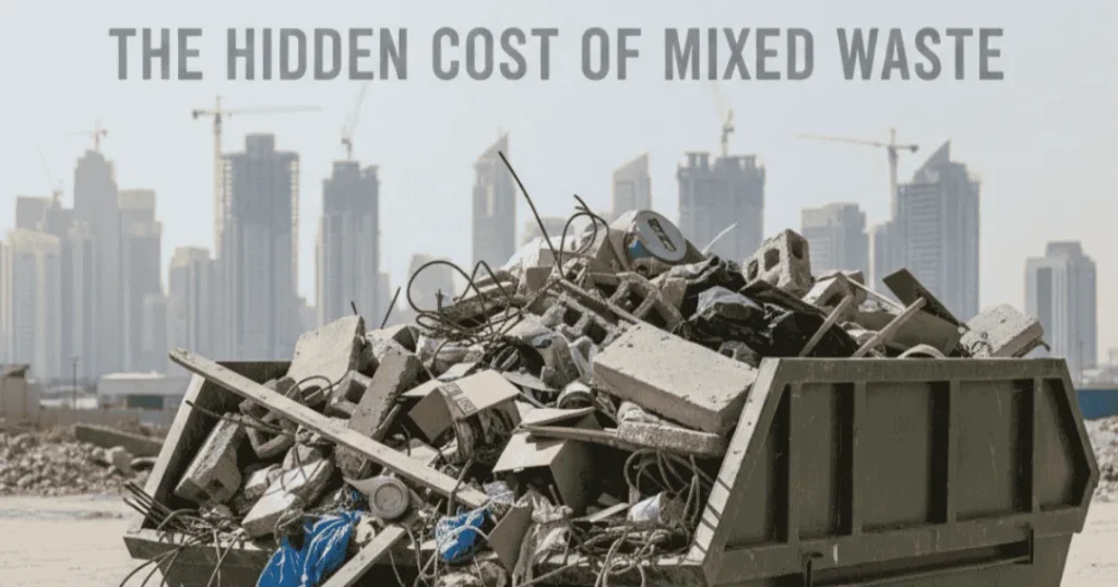 The Hidden Costs of Mixed Construction Waste in the UAE