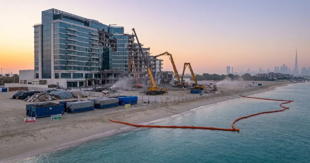Managing Demolition Debris in Coastal Projects