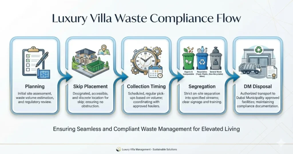 Waste Management for Luxury Villa Developments: Aesthetics & Compliance