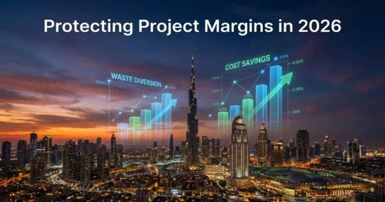 Navigating Dubai's AED 100/Tonne Landfill Fee: Budget Protection Guide for Developers 4 Navigating Landfill Fee Hikes in Dubai: How to Protect Your Project Budget in 2026 and Beyond