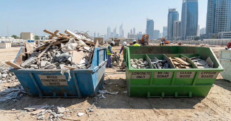 The True Cost of Mixed Construction Waste in Dubai (2026 Update)