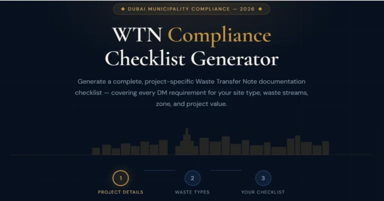 WTN Compliance Checklist Generator