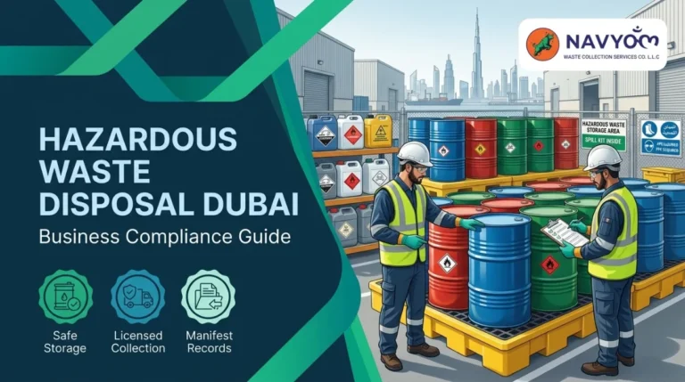 Hazardous Waste Disposal for Businesses in Dubai