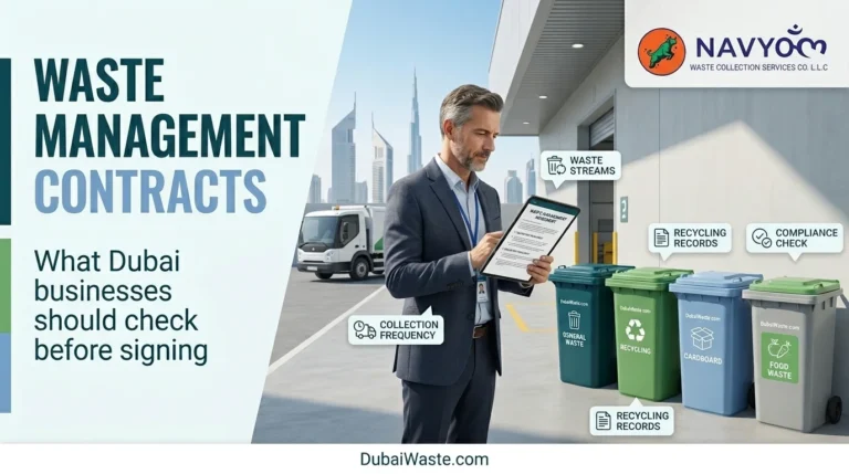 Waste Management Contract for Businesses Dubai — What to Look For 2 Waste Management Contract for Businesses Dubai — What to Look For