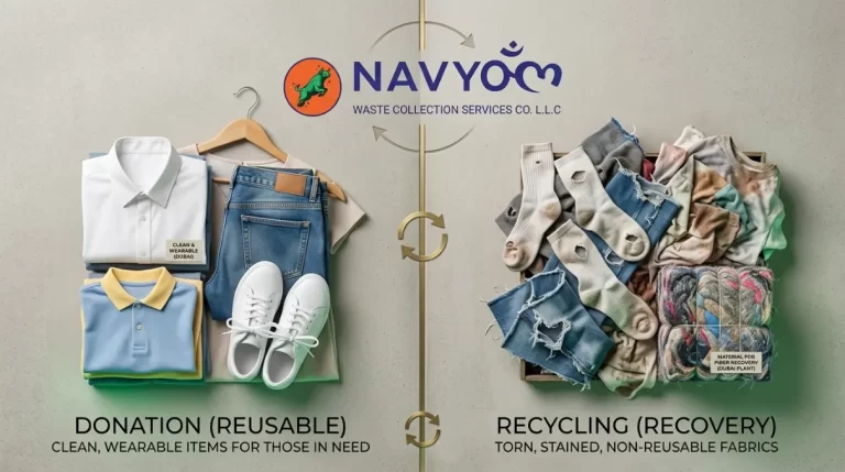 Where to Donate Clothes in Dubai (2026) | Navyom 6 Where to Donate Clothes in Dubai